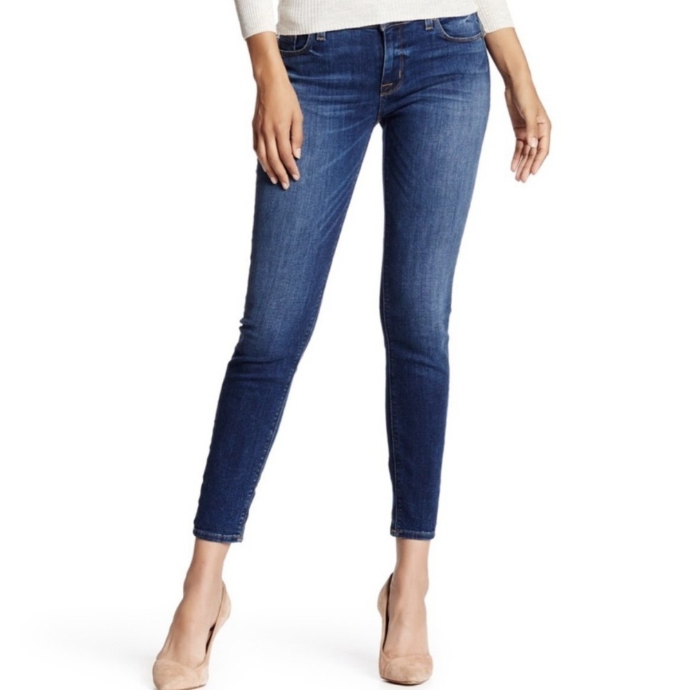 Hudson Jeans Krista Super Skinny Ankle Mid Rise 26 EXPS Wash Stretch Low Rise